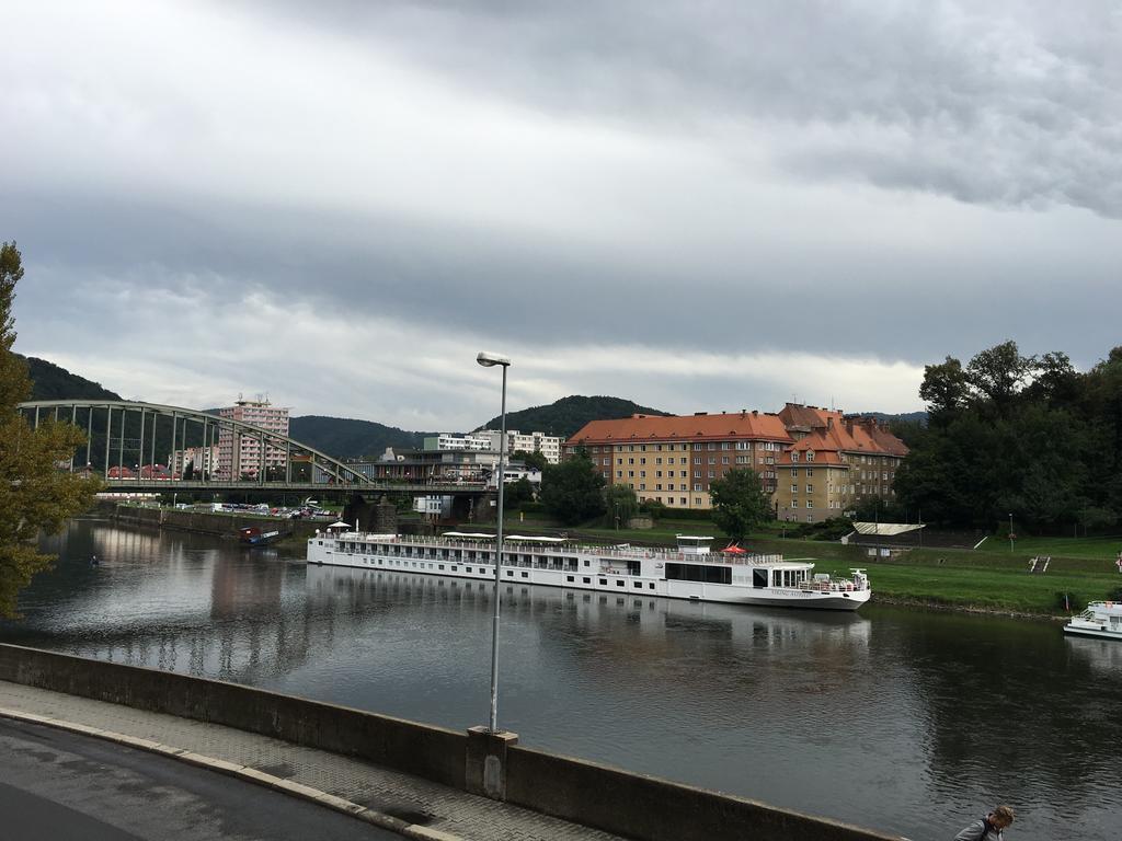 City Apartment Decin Exterior foto